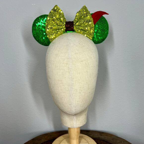 Peter Pan Elastic Minnie Ears | Disney-Inspired Adjustable Mouse Ears Headband - Picture 2 of 5